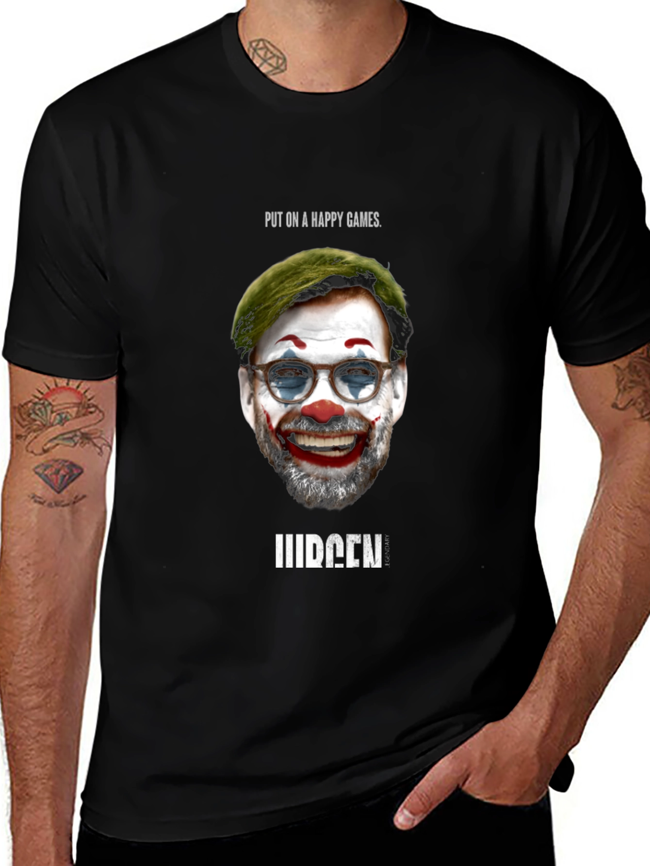 Joker Klopp T-Shirt - Put On A Happy Game