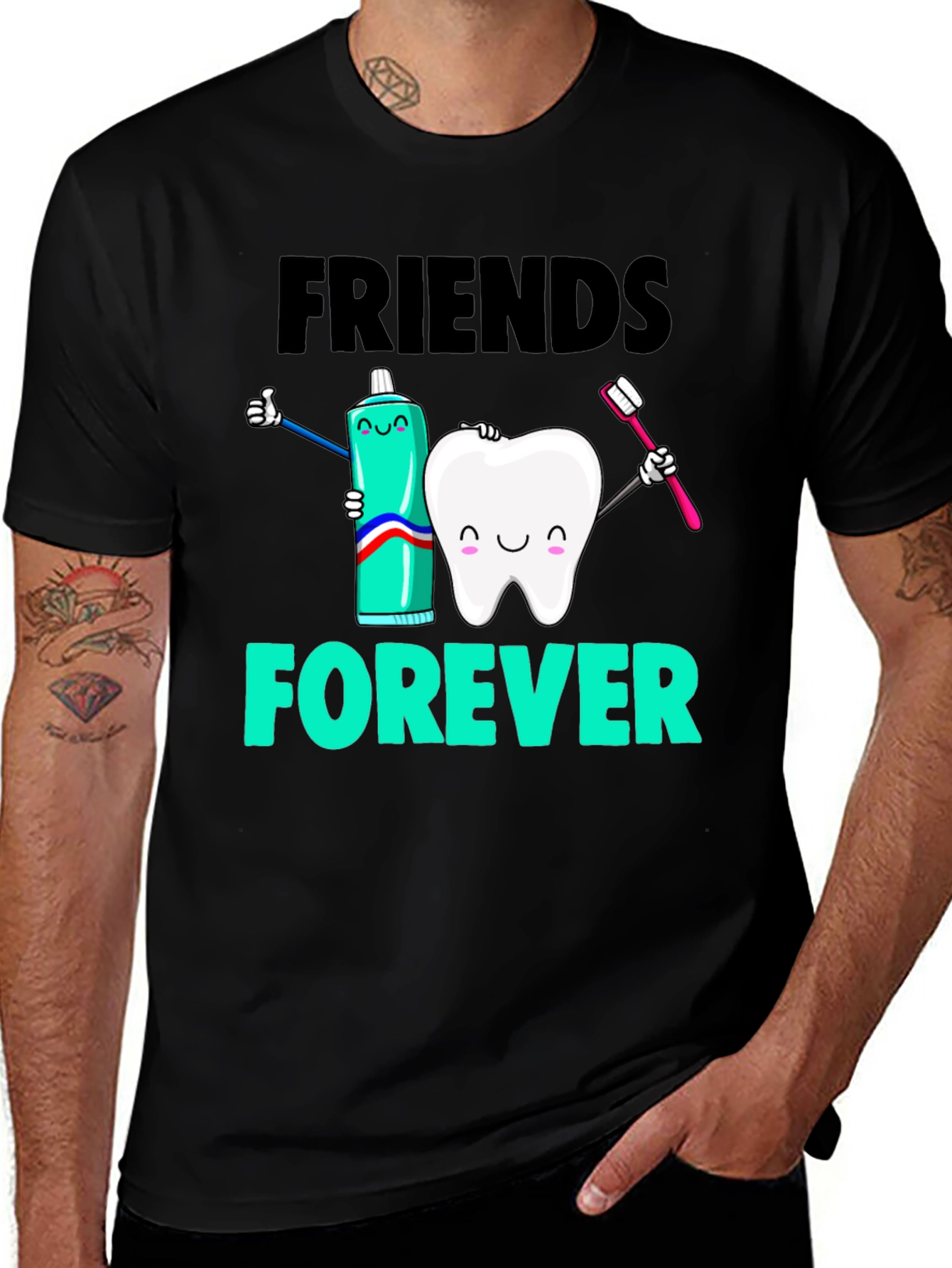 Variant 29 of Friends Forever Cartoon T-Shirt