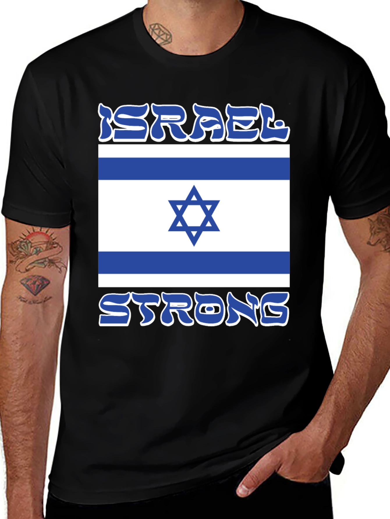 Israel Strong T-Shirt - Patriotic Pride