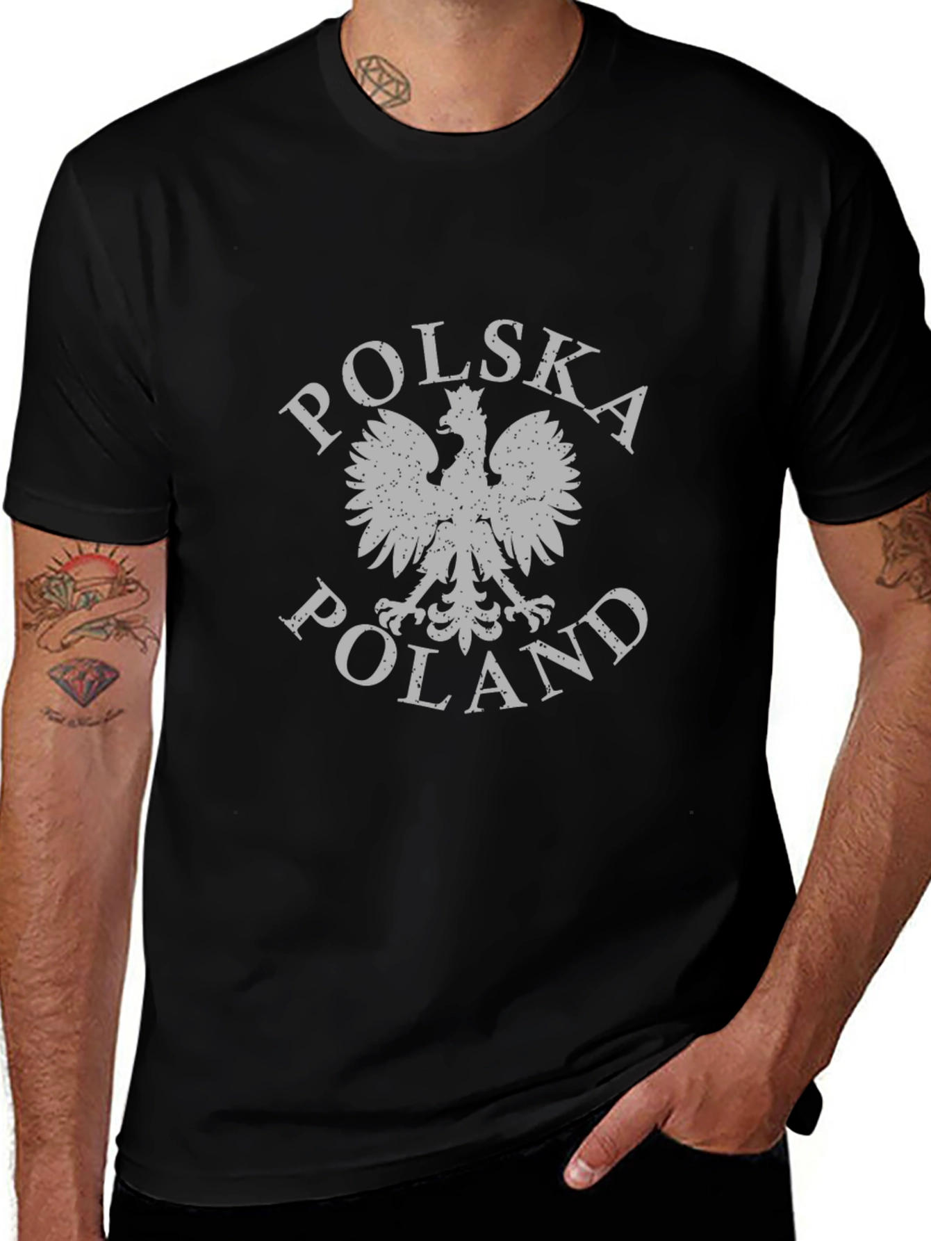 Poland Polska Eagle Graphic T-Shirt