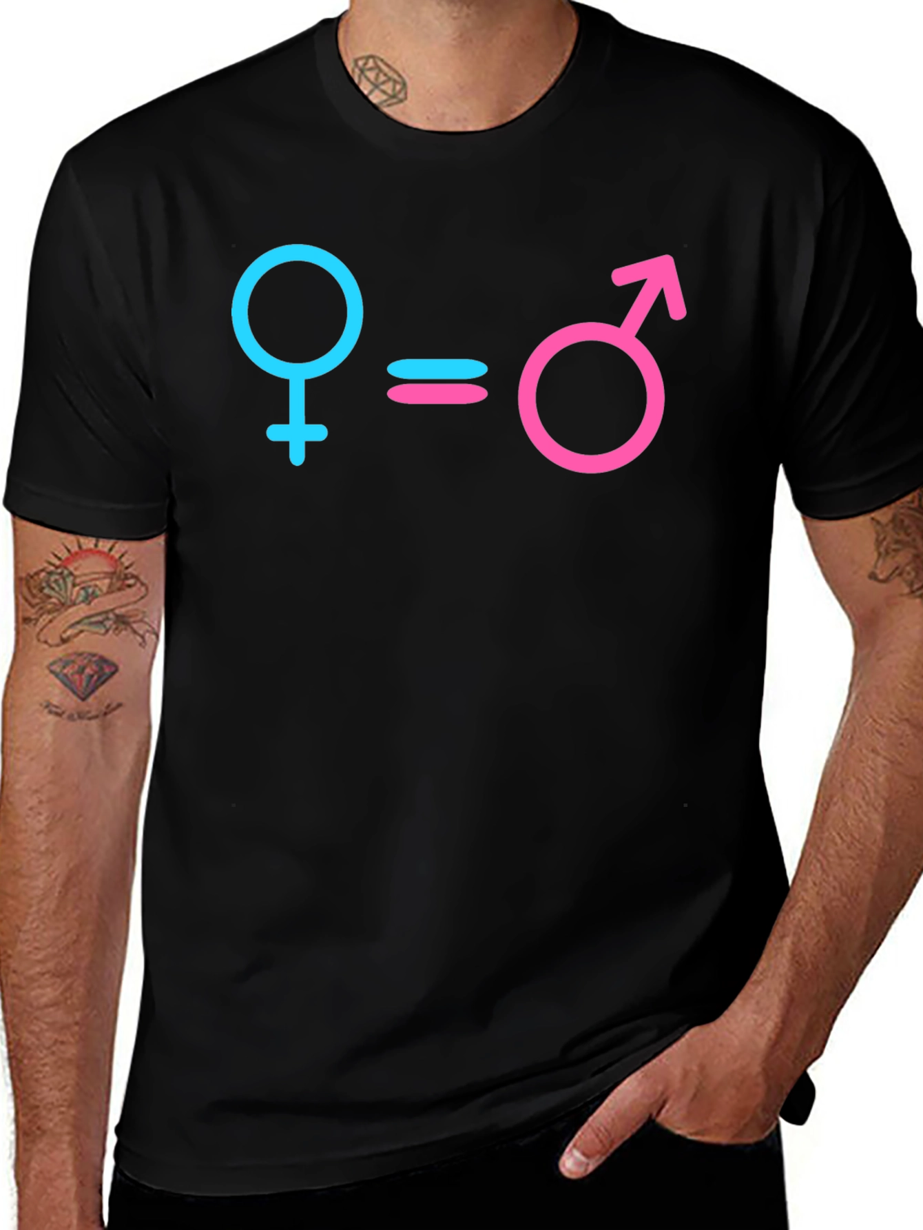 Equality Symbol T-Shirt Gender Equality Tee
