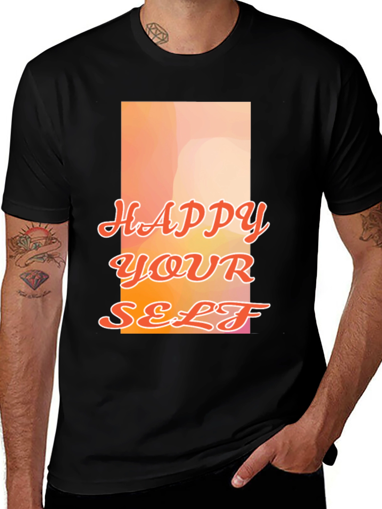 Variant 21 of Happy Your Self Graphic Tee