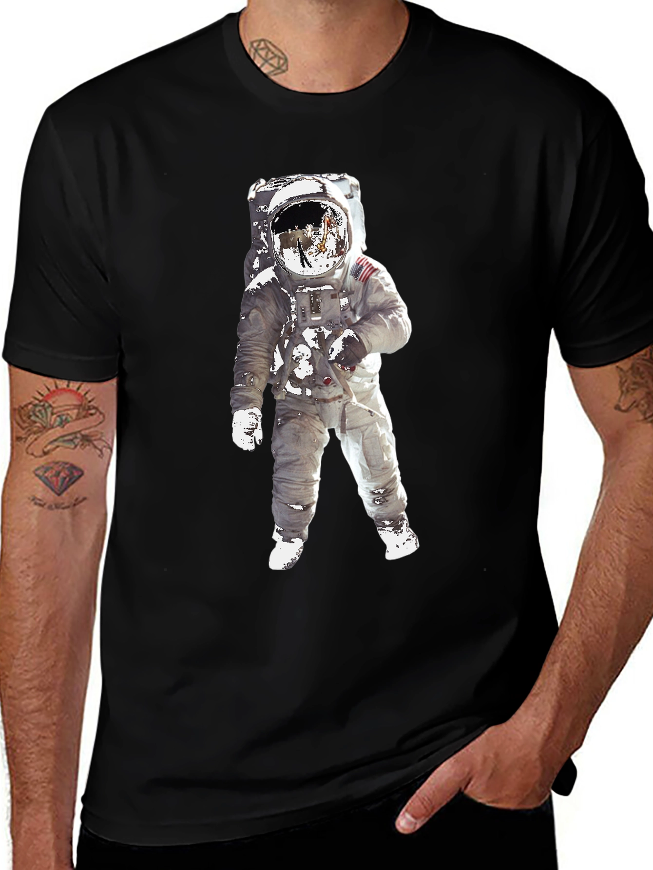 Astronaut Graphic Tee - Space Explorer T-Shirt