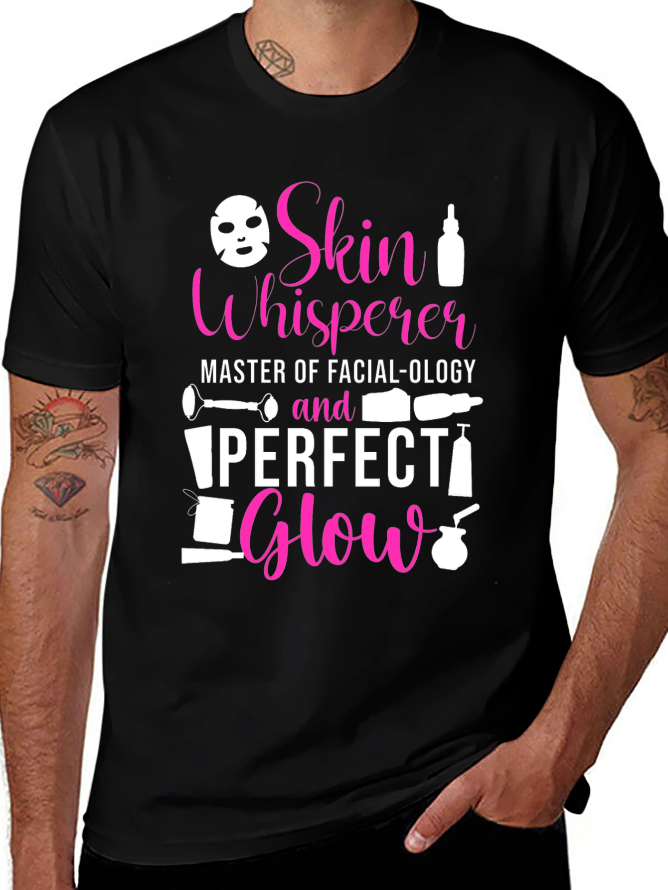 Skin Whisperer Graphic T-Shirt - Facial-ology Tee