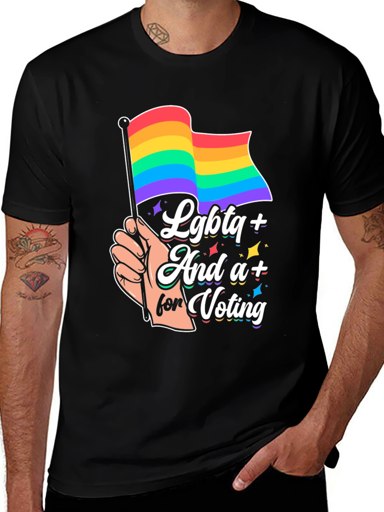 LGBTQ+ Voting Pride T-Shirt