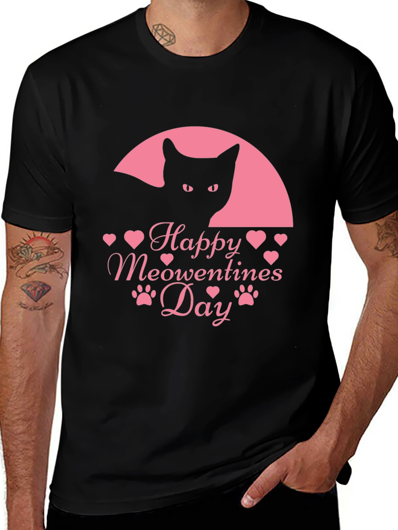 Happy Meowentines Day T-Shirt