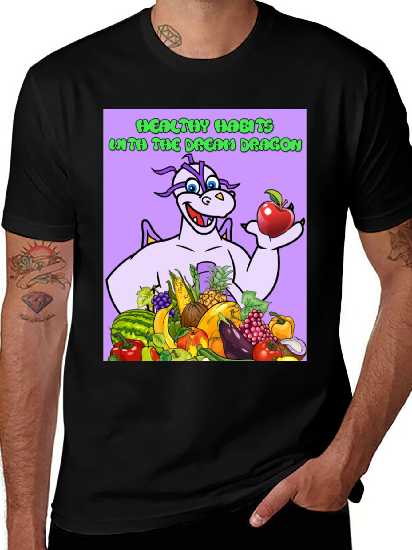 Healthy Habits Dragon T-Shirt