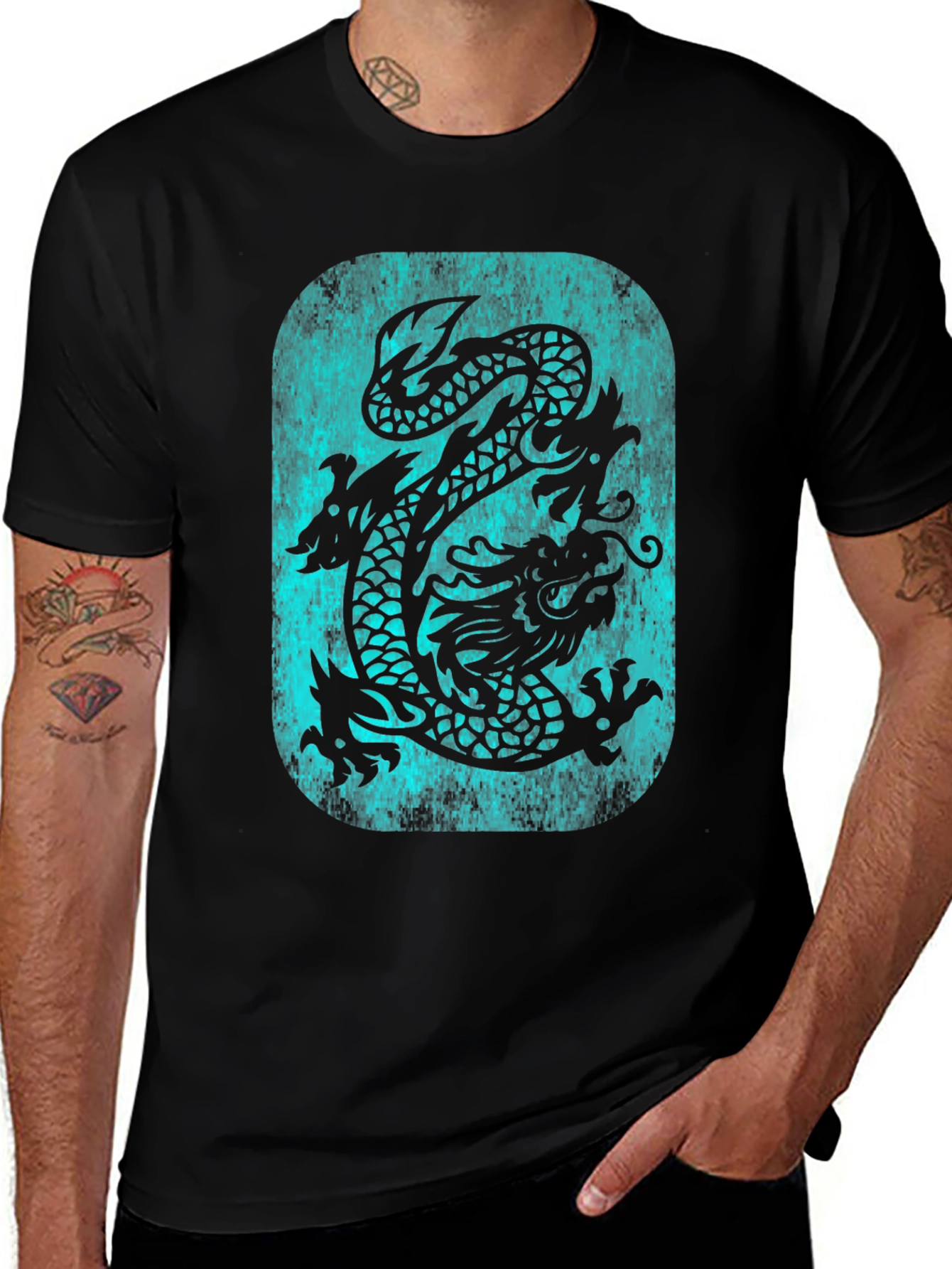 Variant 22 of Dragon Graphic T-Shirt - Unique Design