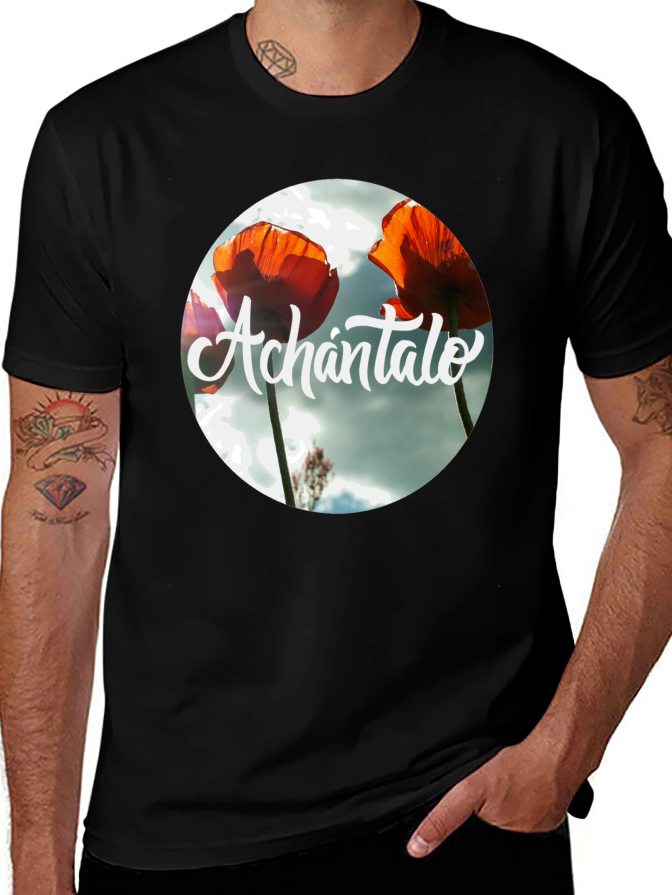 Variant 14 of Achántalo Floral Graphic Print T-Shirt