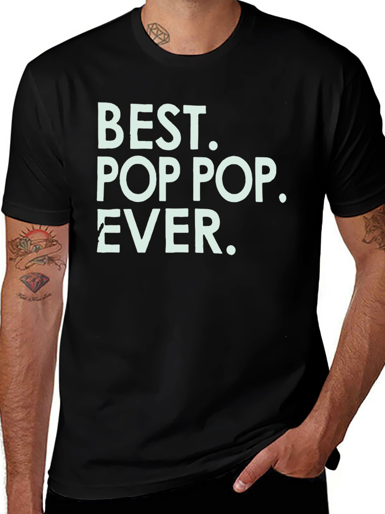 Variant 9 of Best Pop Pop Ever T-Shirt - Gift for Grandfather