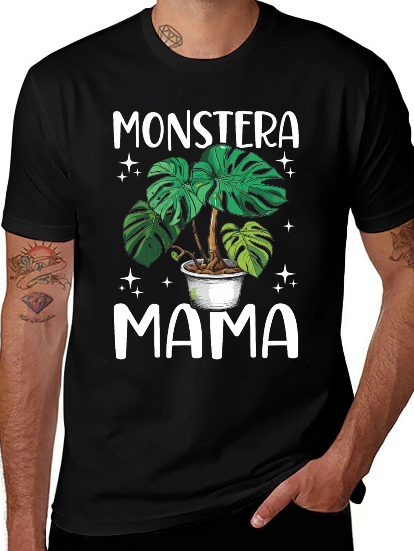 Monstera Mama T-Shirt - Plant Lover Tee