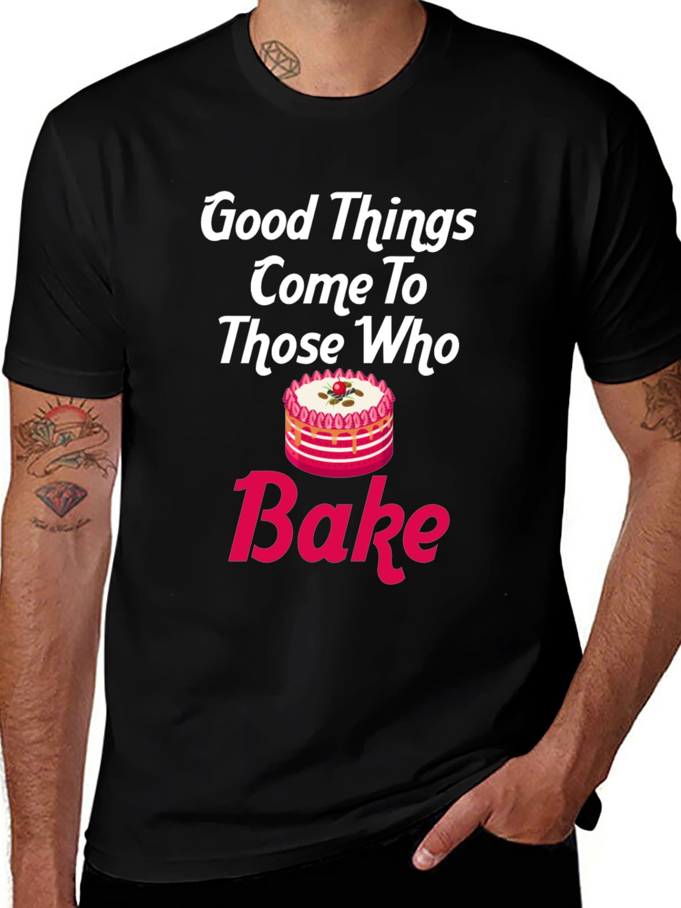 Variant 28 of Good Things Come To Those Who Bake T-Shirt