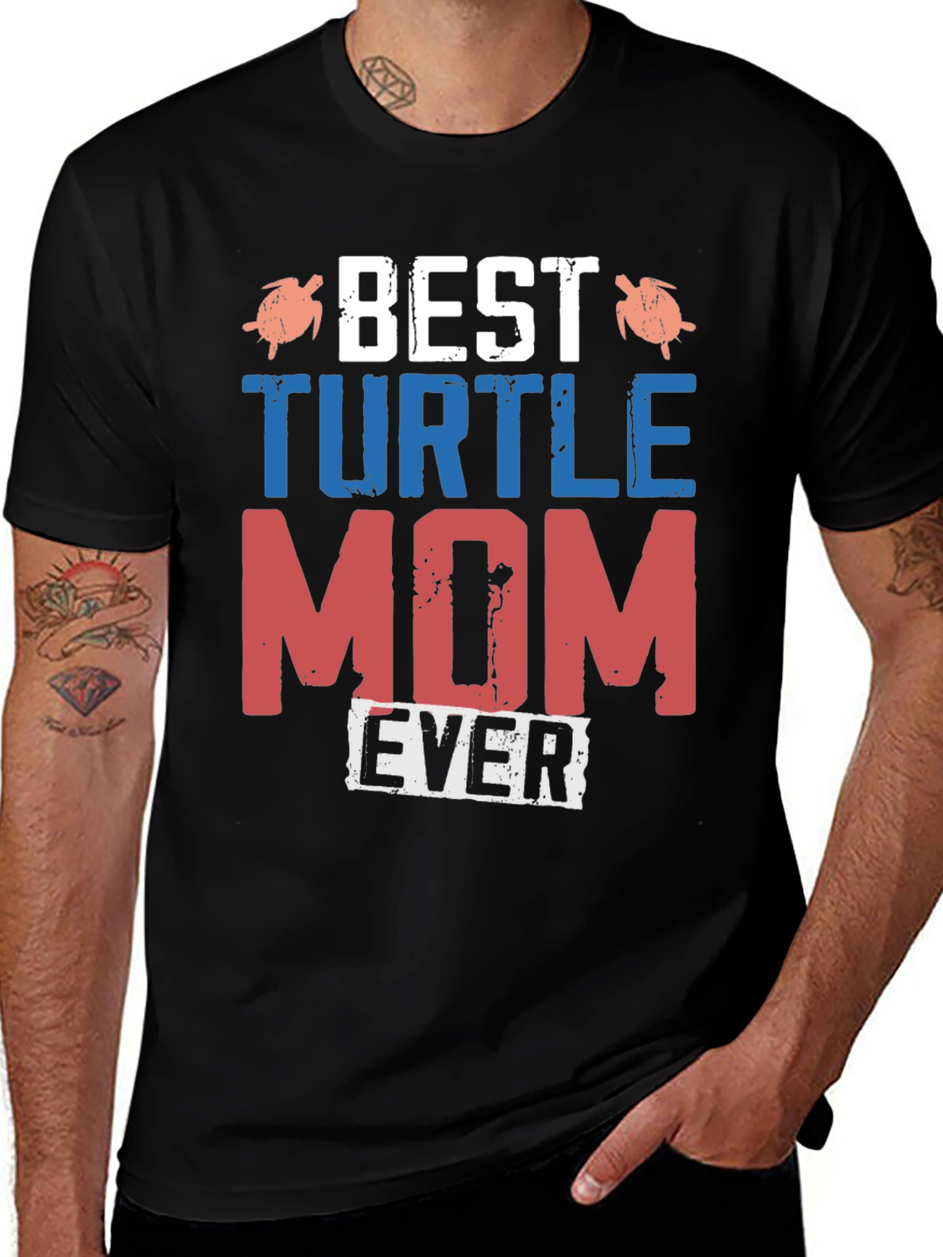 Variant 6 of Best Turtle Mom Ever T-Shirt