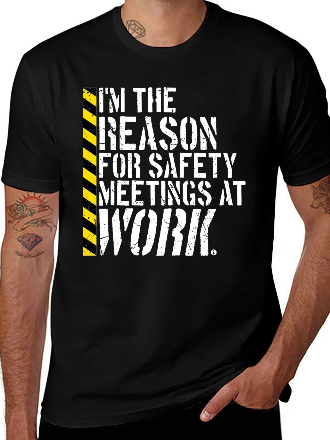 Variant 24 of Safety Meeting T-Shirt - Funny Work Tee