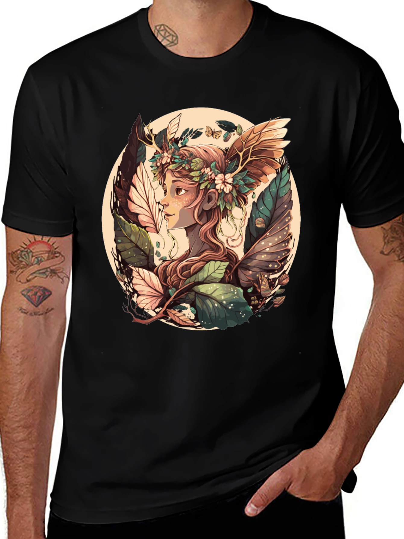 Variant 19 of Nature Fairy T-Shirt - Unique Graphic Tee