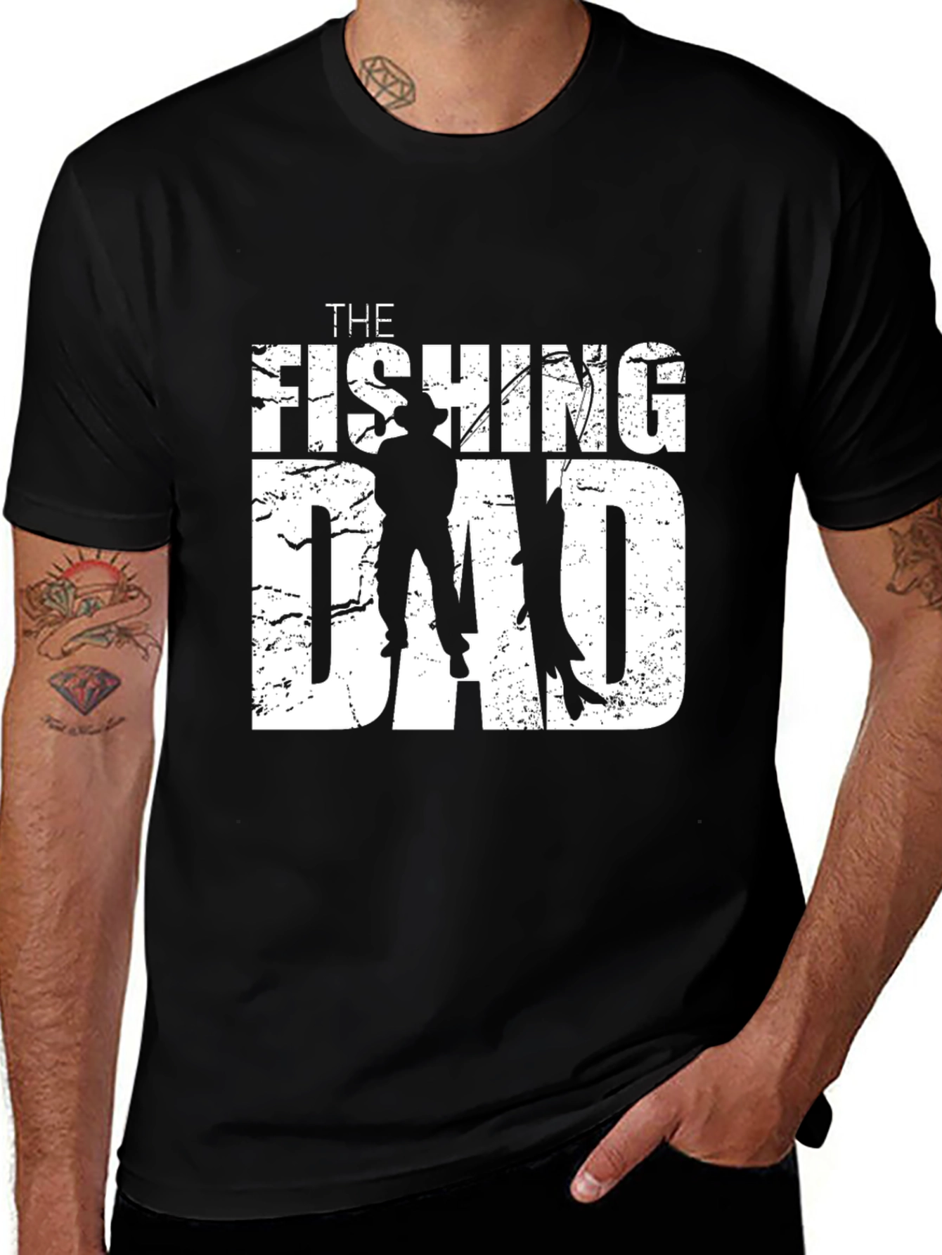 Variant 16 of Fishing Dad Graphic T-Shirt - Perfect Gift
