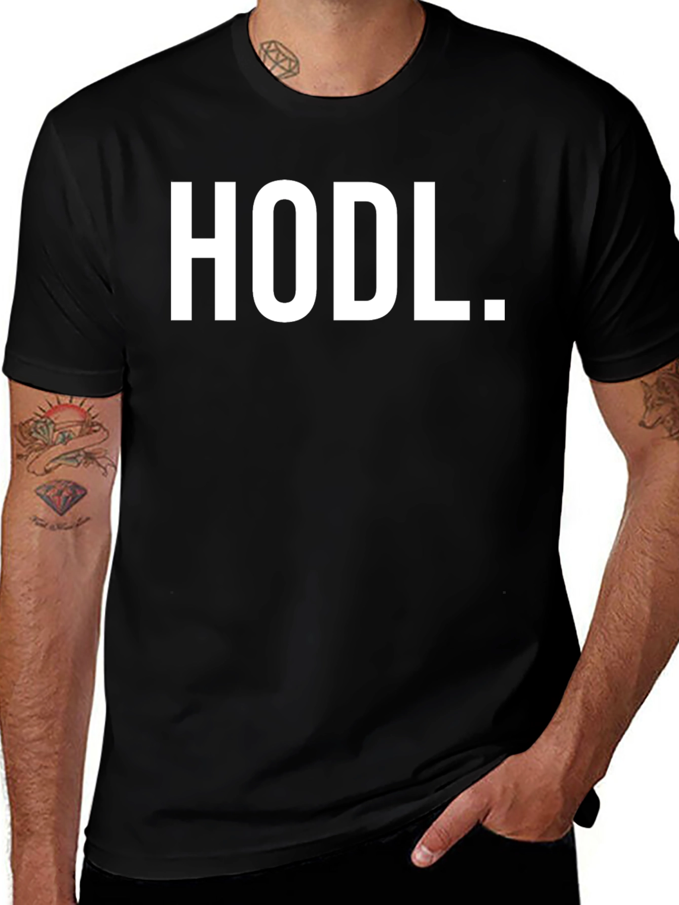 Variant 29 of HODL. Black Crypto T-Shirt