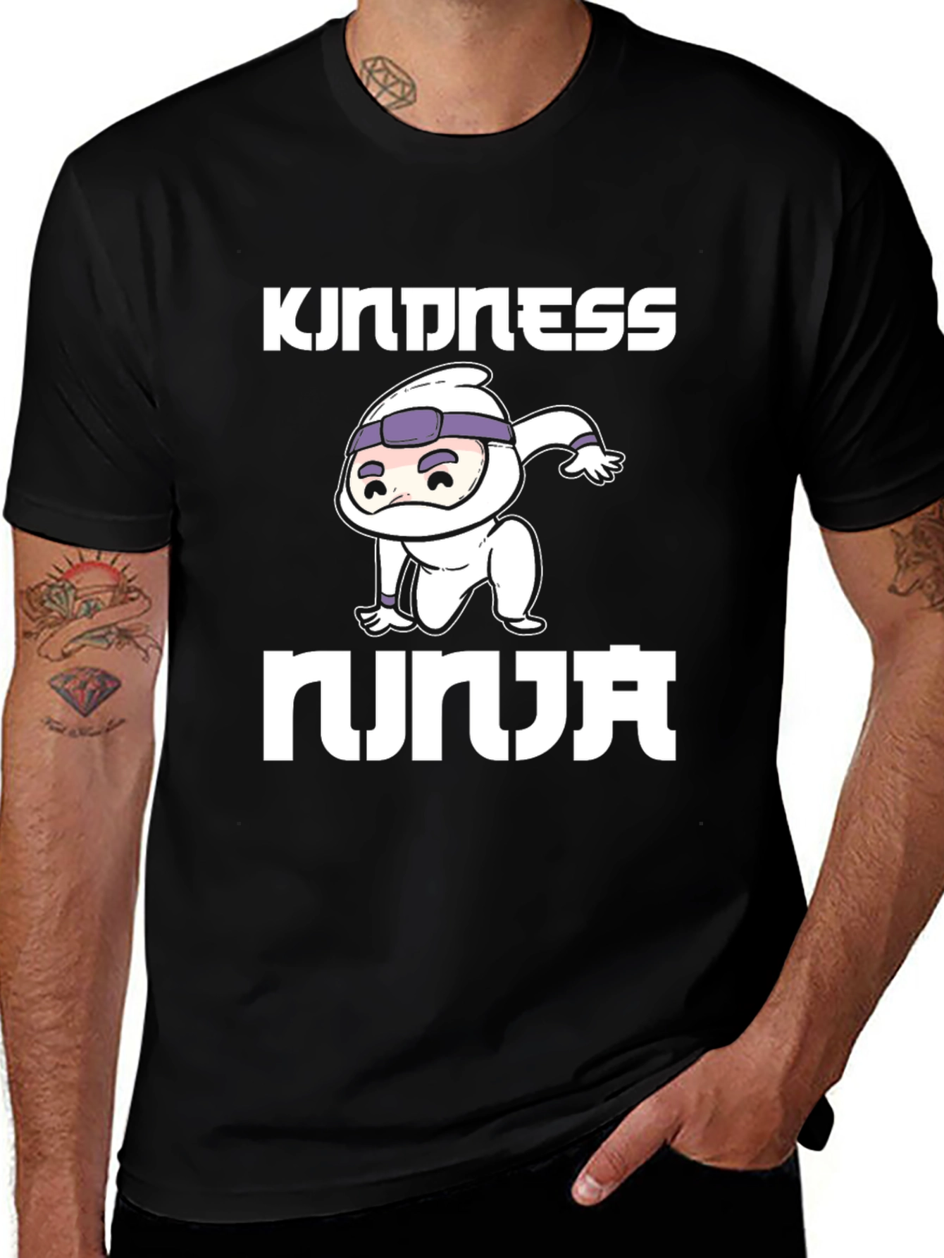 Variant 15 of Kindness Ninja Graphic T-Shirt