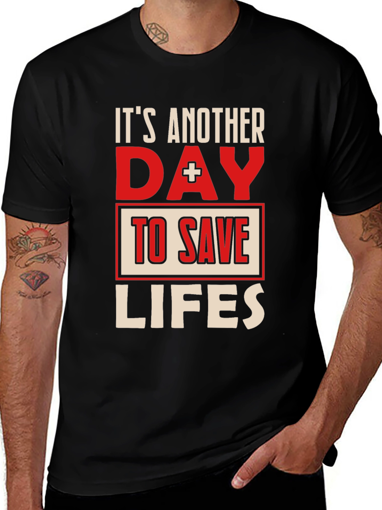 Save Lives T-Shirt - Medical Hero Apparel