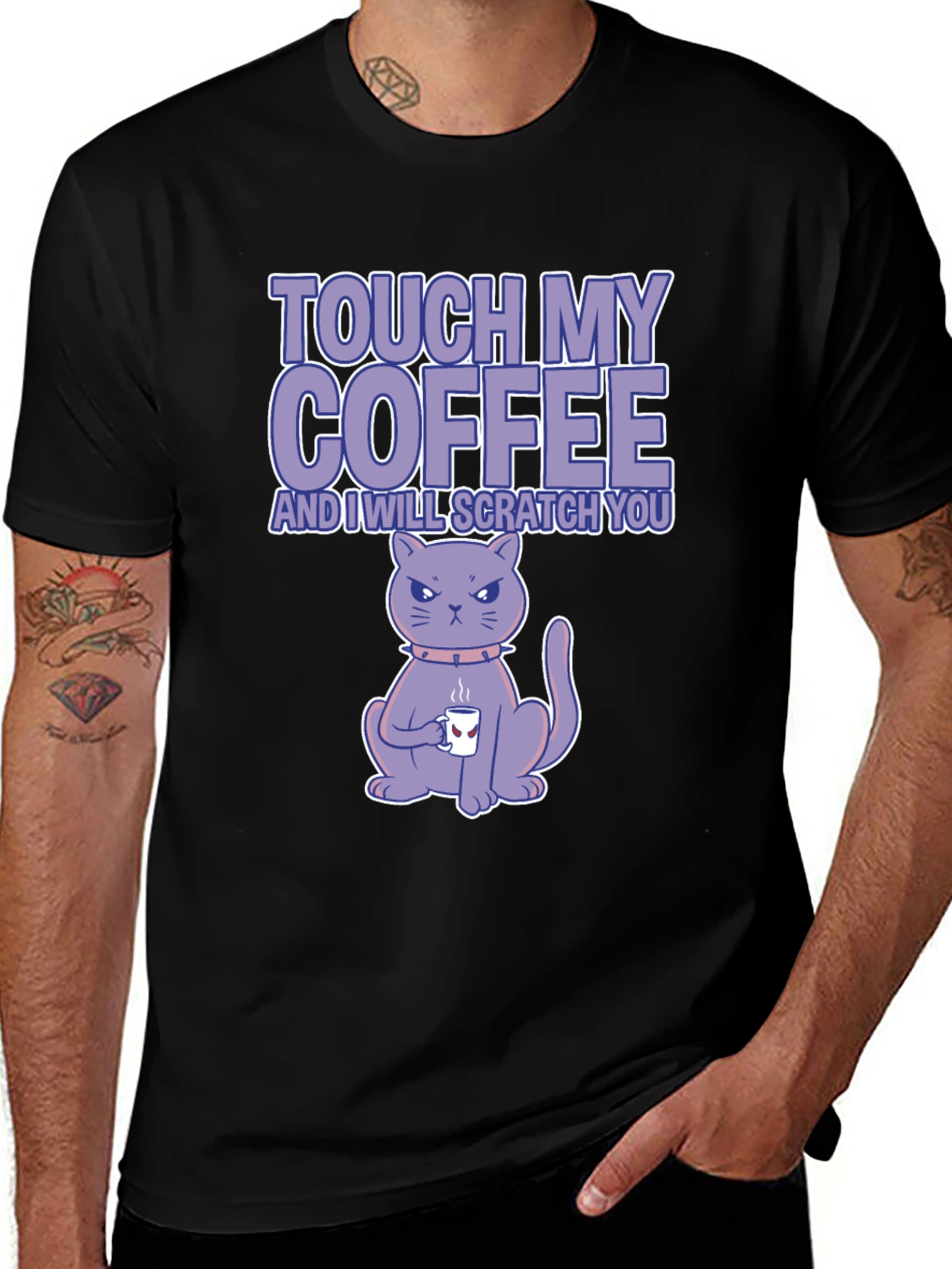 Variant 19 of Touch My Coffee T-Shirt