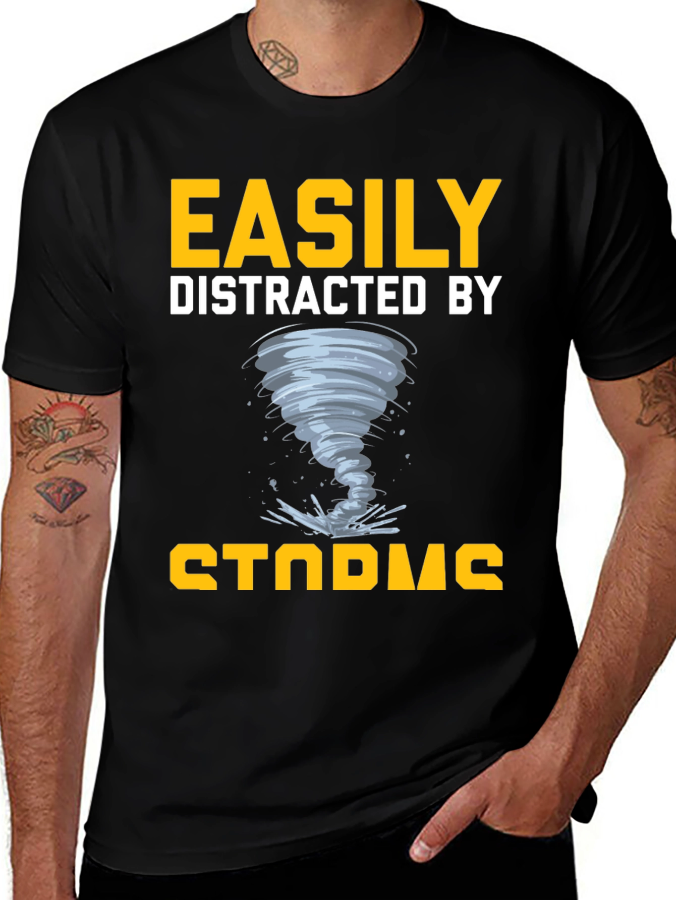 Easily Distracted by Storms T-Shirt