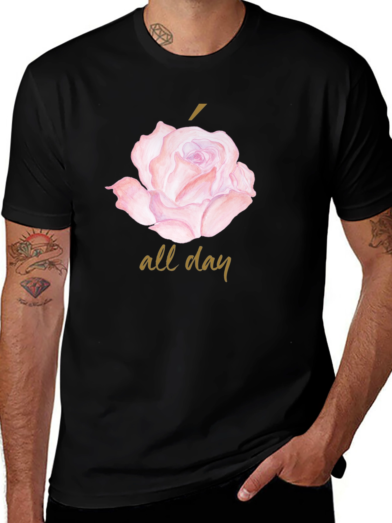 Rose All Day T-Shirt - Stylish & Comfortable