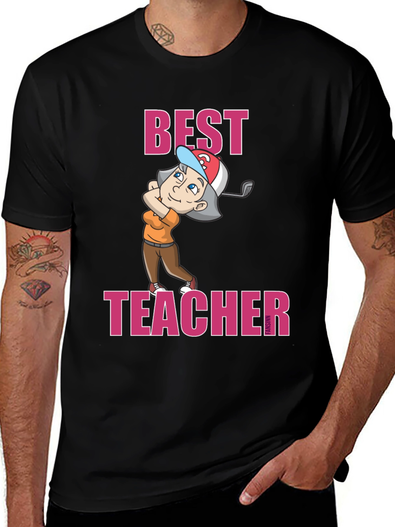 Variant 29 of Best Teacher Golfing T-Shirt