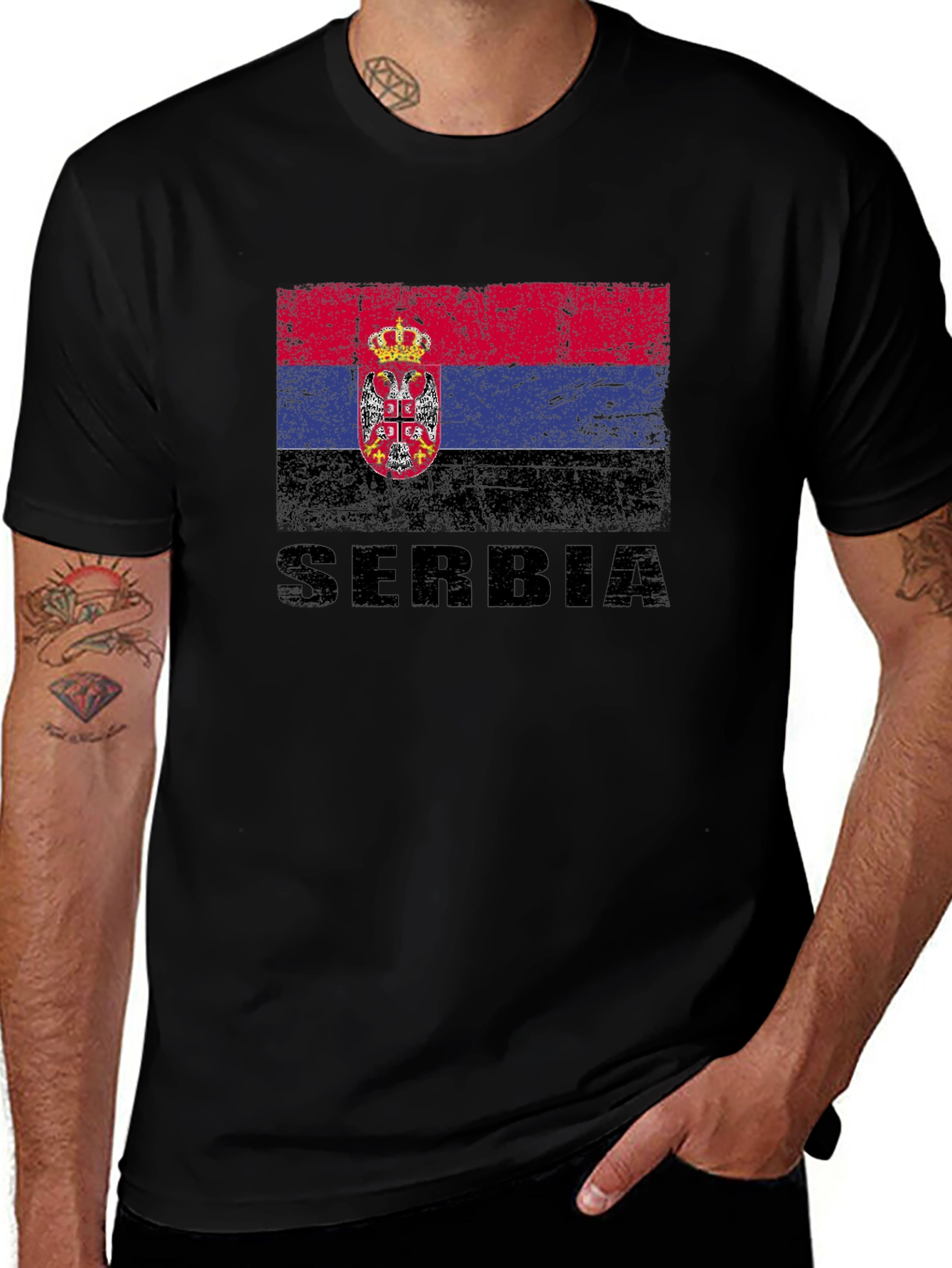 Serbia Flag T-Shirt