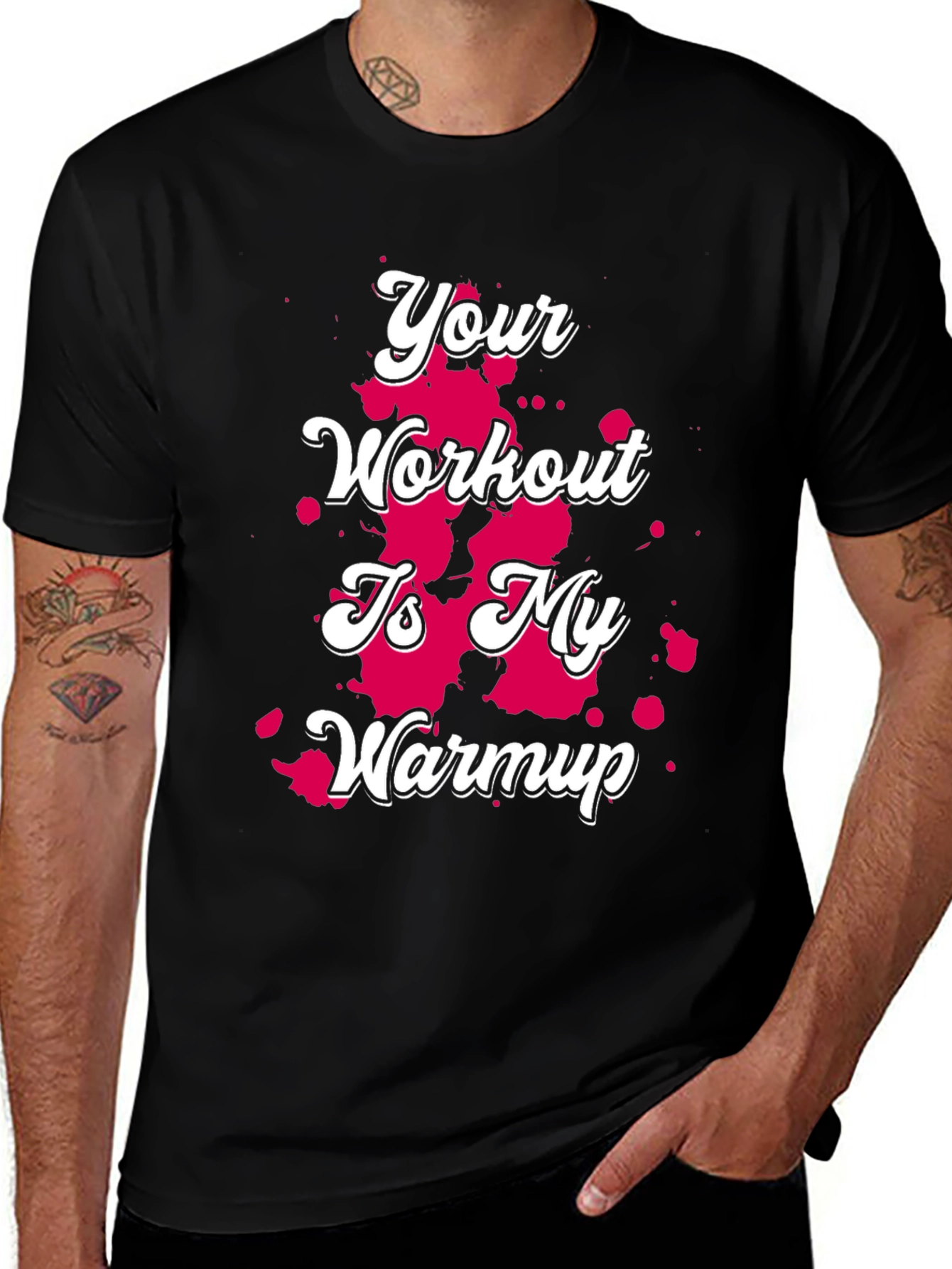 Variant 8 of Workout Motivation T-Shirt
