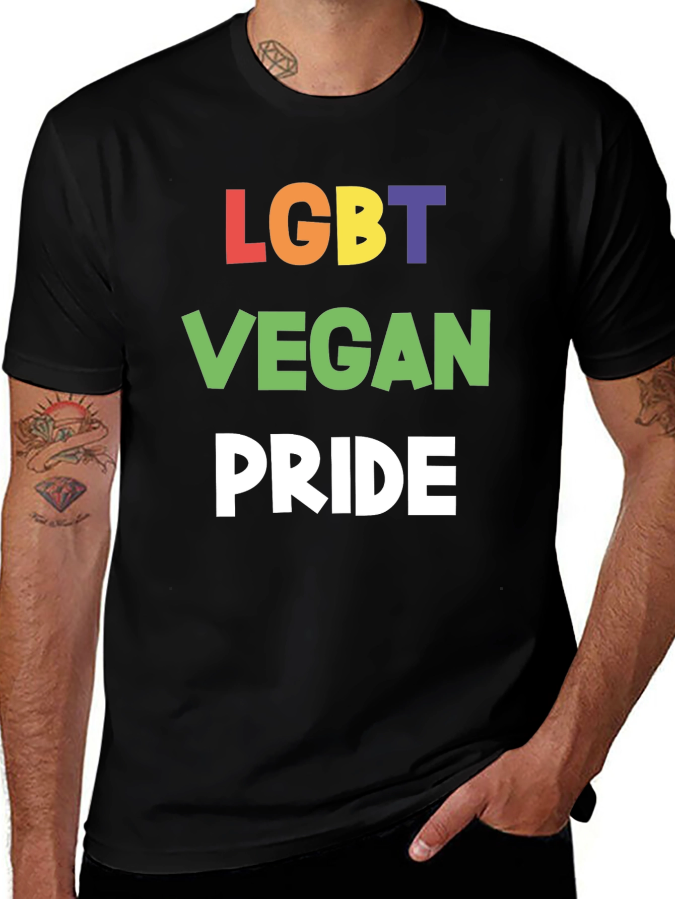 LGBT Vegan Pride T-Shirt