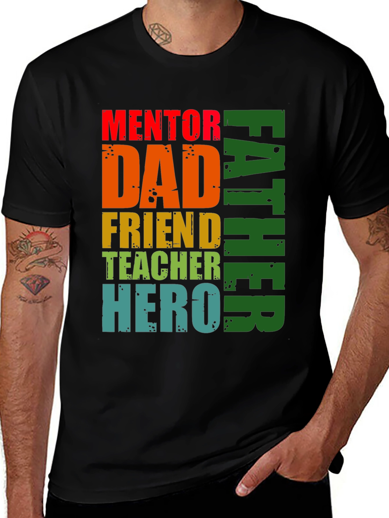 Mentor Dad Father Hero T-Shirt