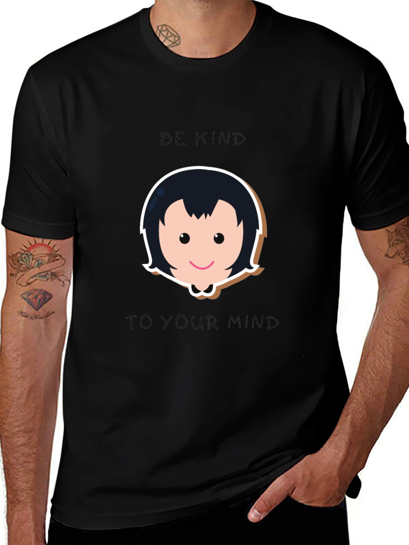 Variant 12 of Be Kind to Your Mind Graphic Tee