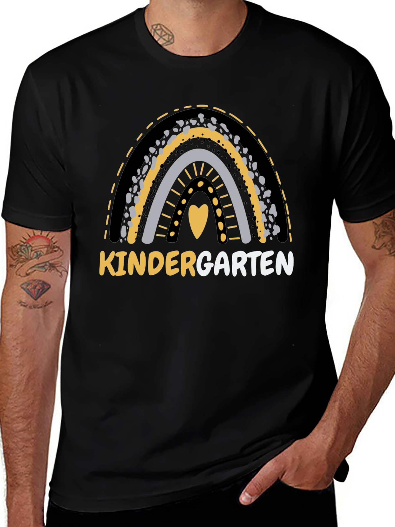 Variant 25 of Kindergarten Rainbow Graphic Tee, Back to School Shirt
