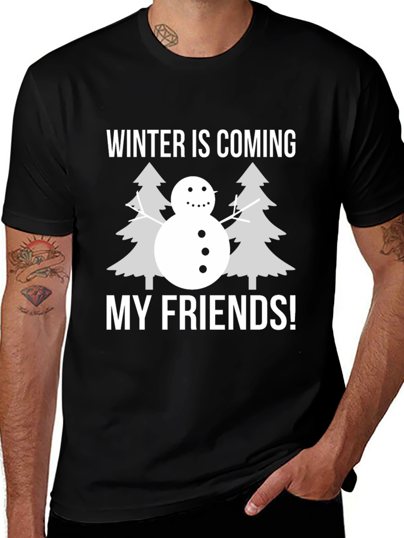Variant 12 of Winter is Coming Men's T-Shirt
