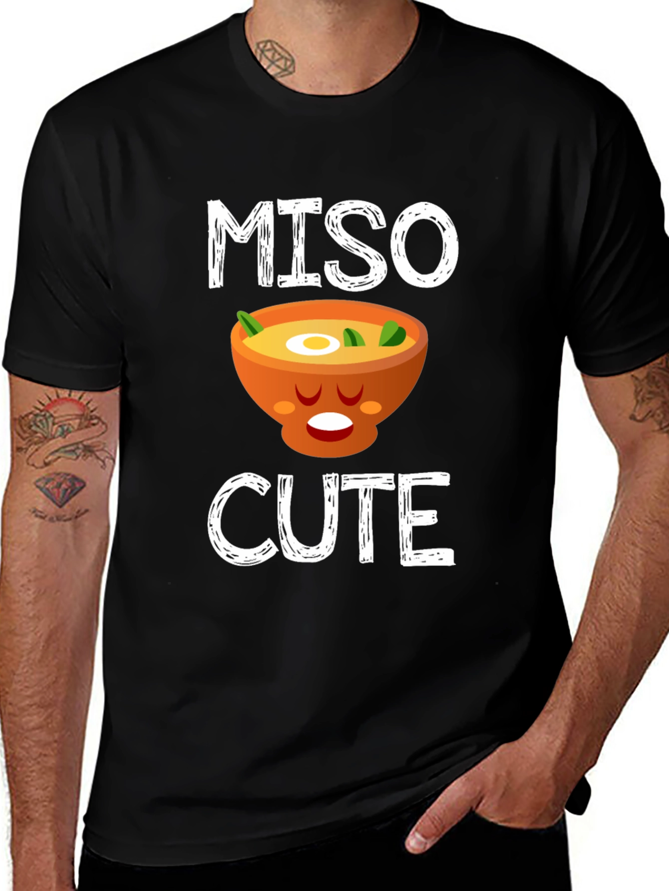 Variant 20 of Miso Cute Funny Foodie Graphic T-Shirt