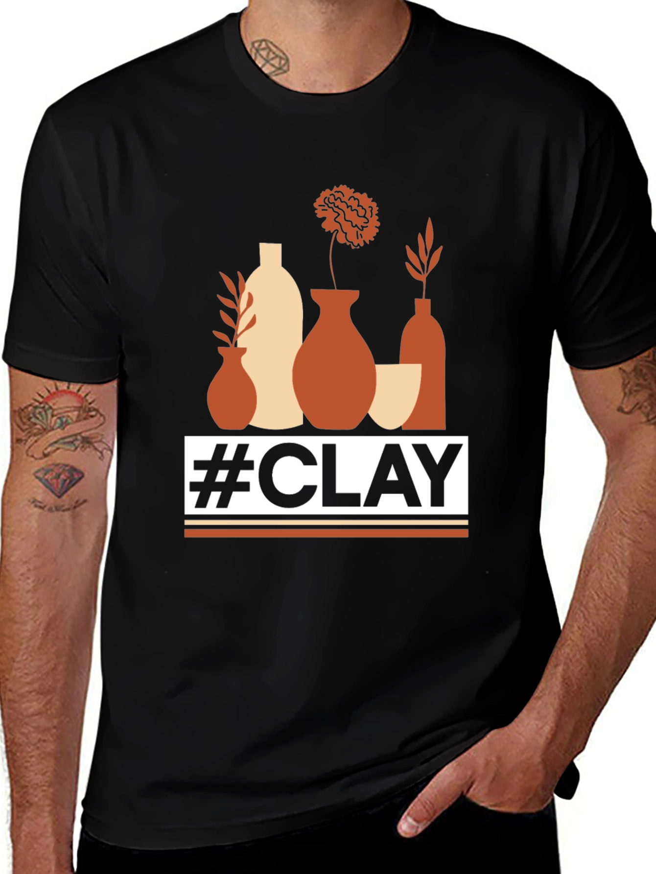 #Clay Graphic Tee - Pottery Lover T-Shirt