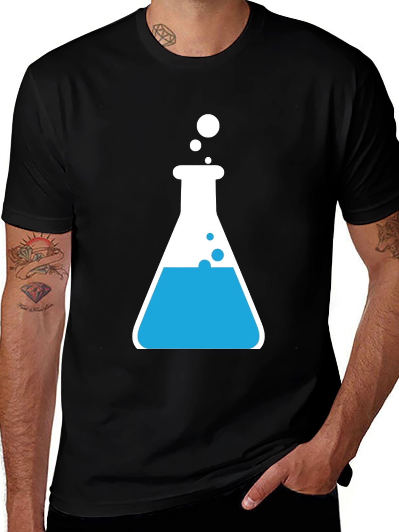 Variant 19 of Science Beaker Graphic T-Shirt