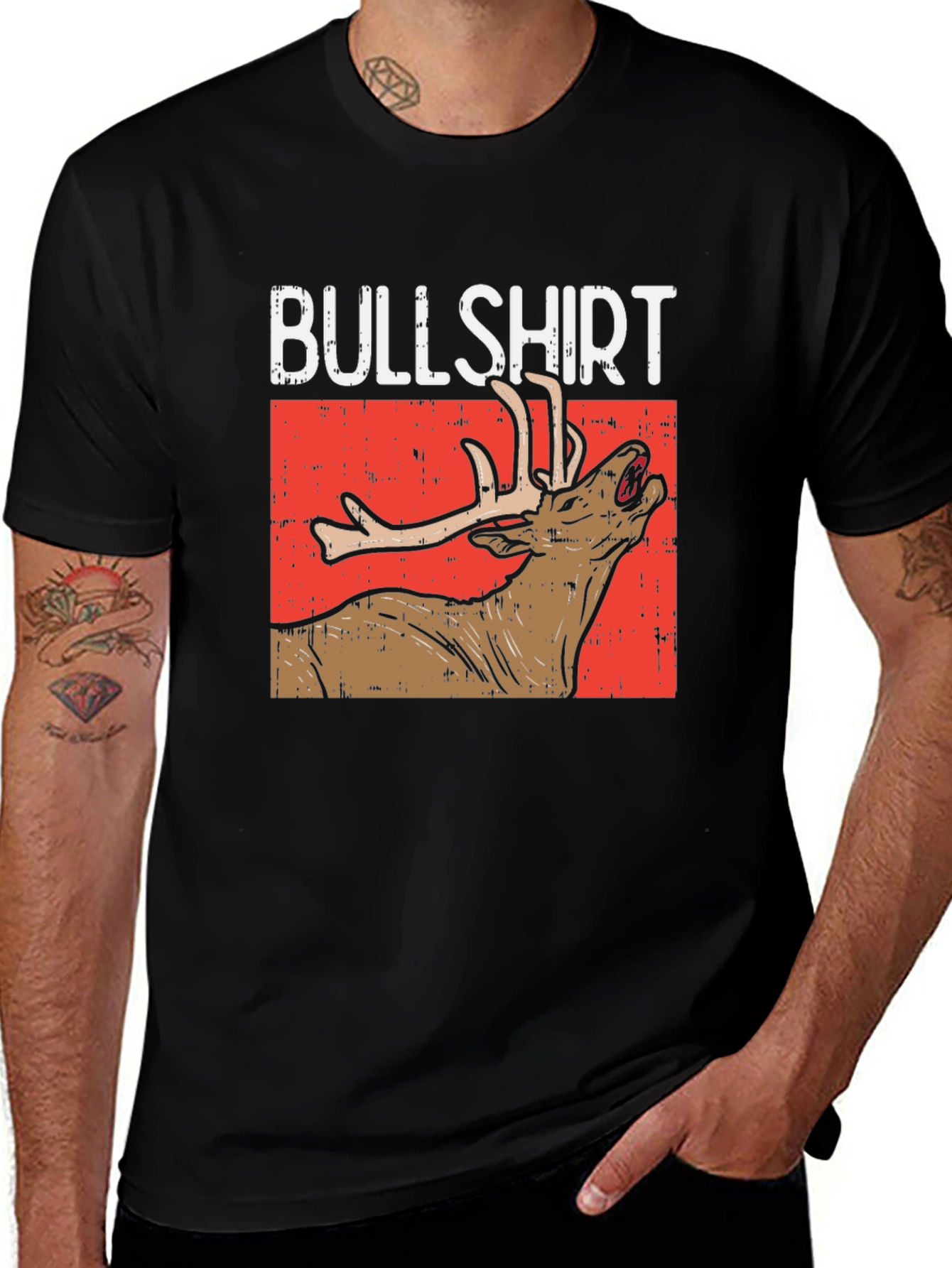 Variant 7 of Bullshirt Graphic Tee - Funny Deer T-Shirt