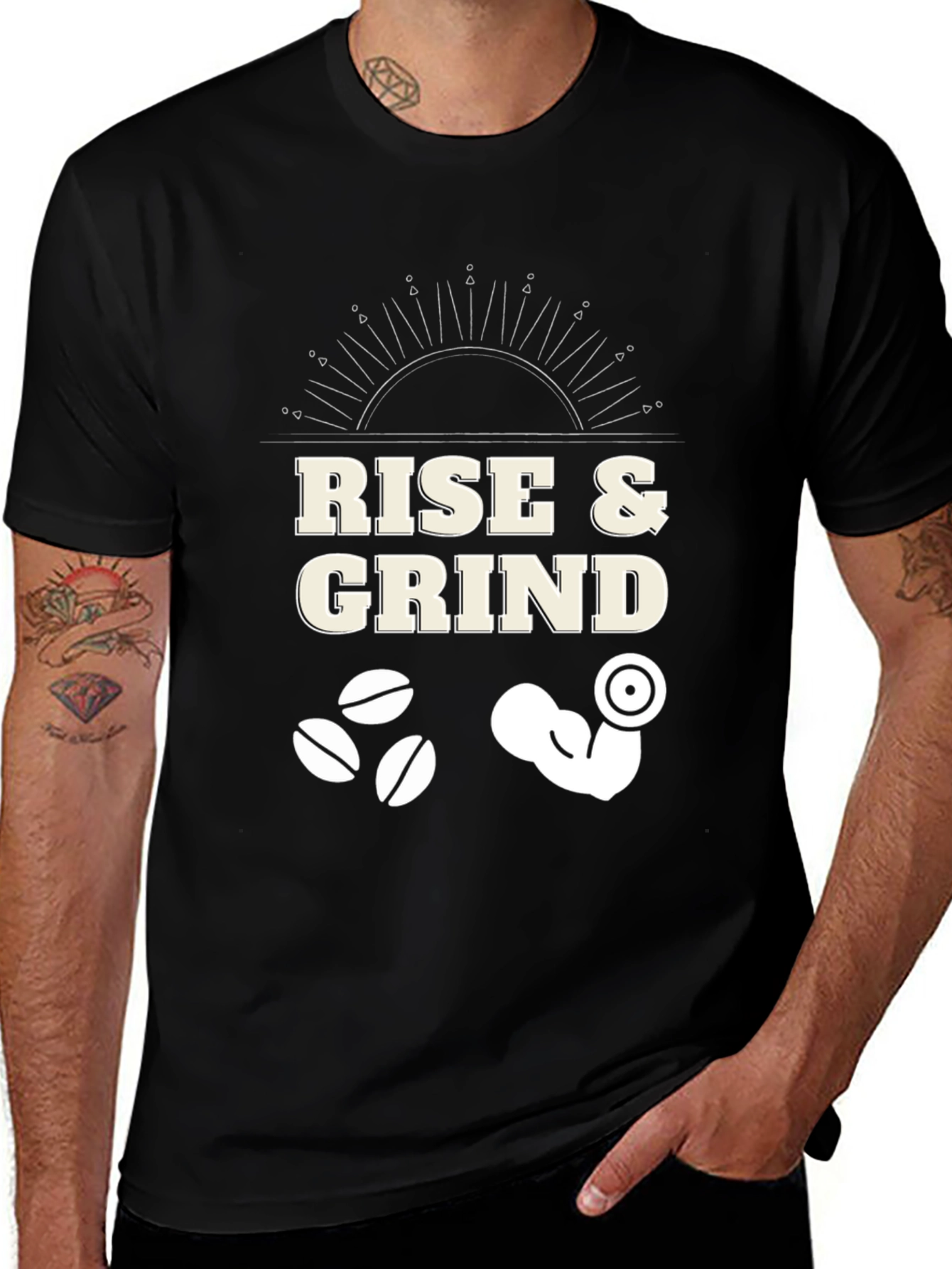 Rise & Grind Graphic T-Shirt