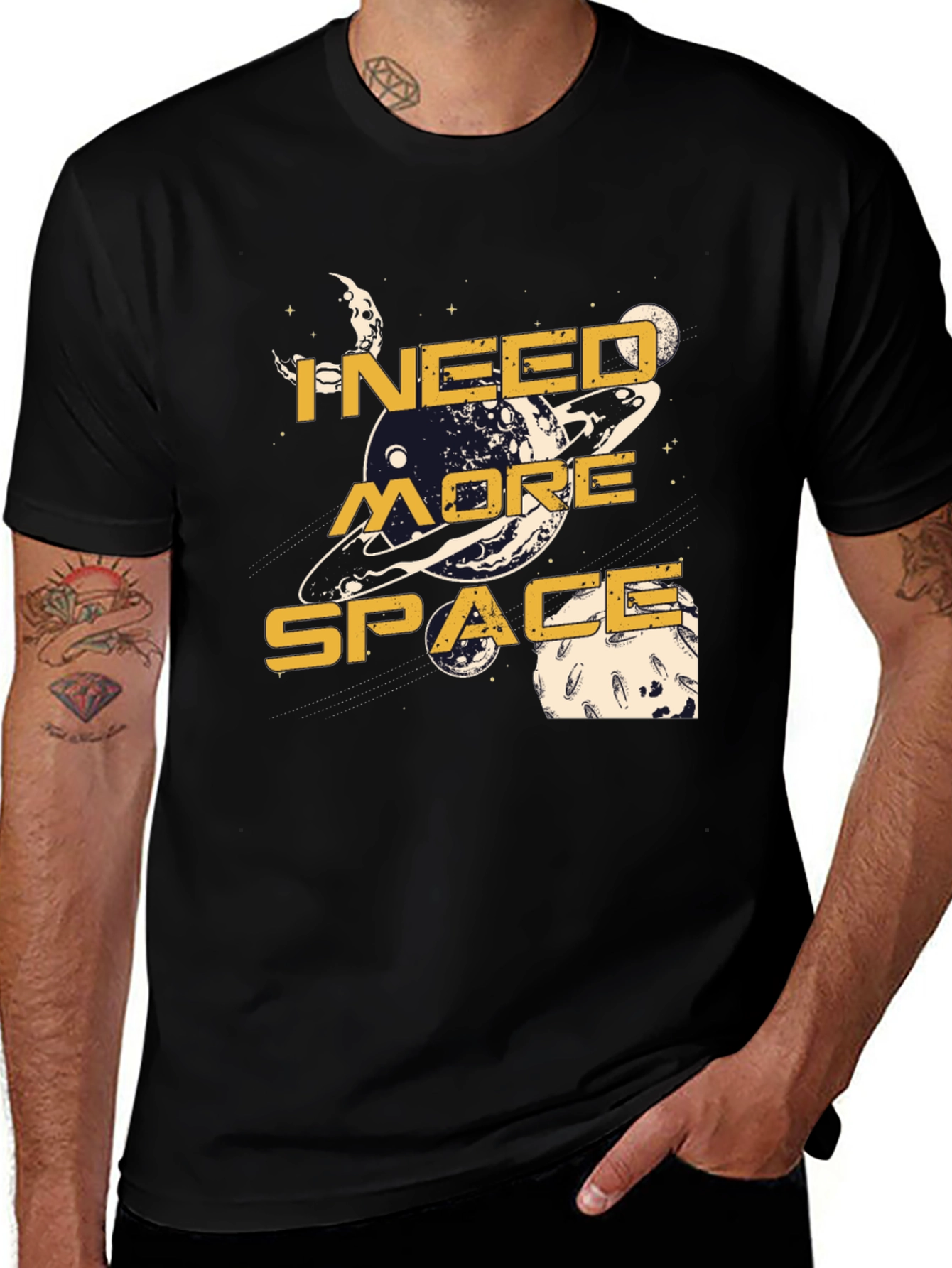 Variant 13 of I Need More Space Graphic T-Shirt