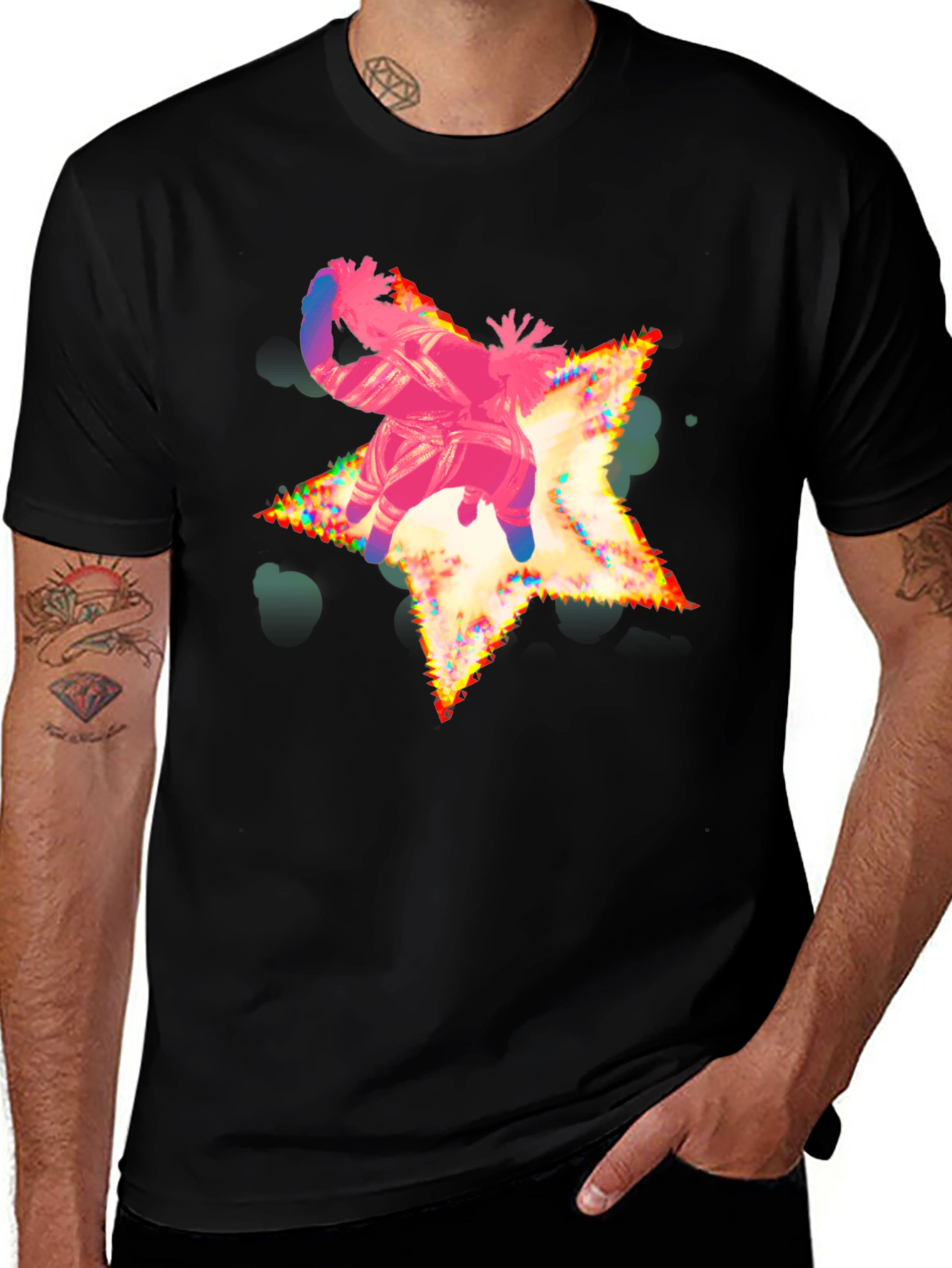 Variant 27 of Vivid Star Dancer Graphic T-Shirt