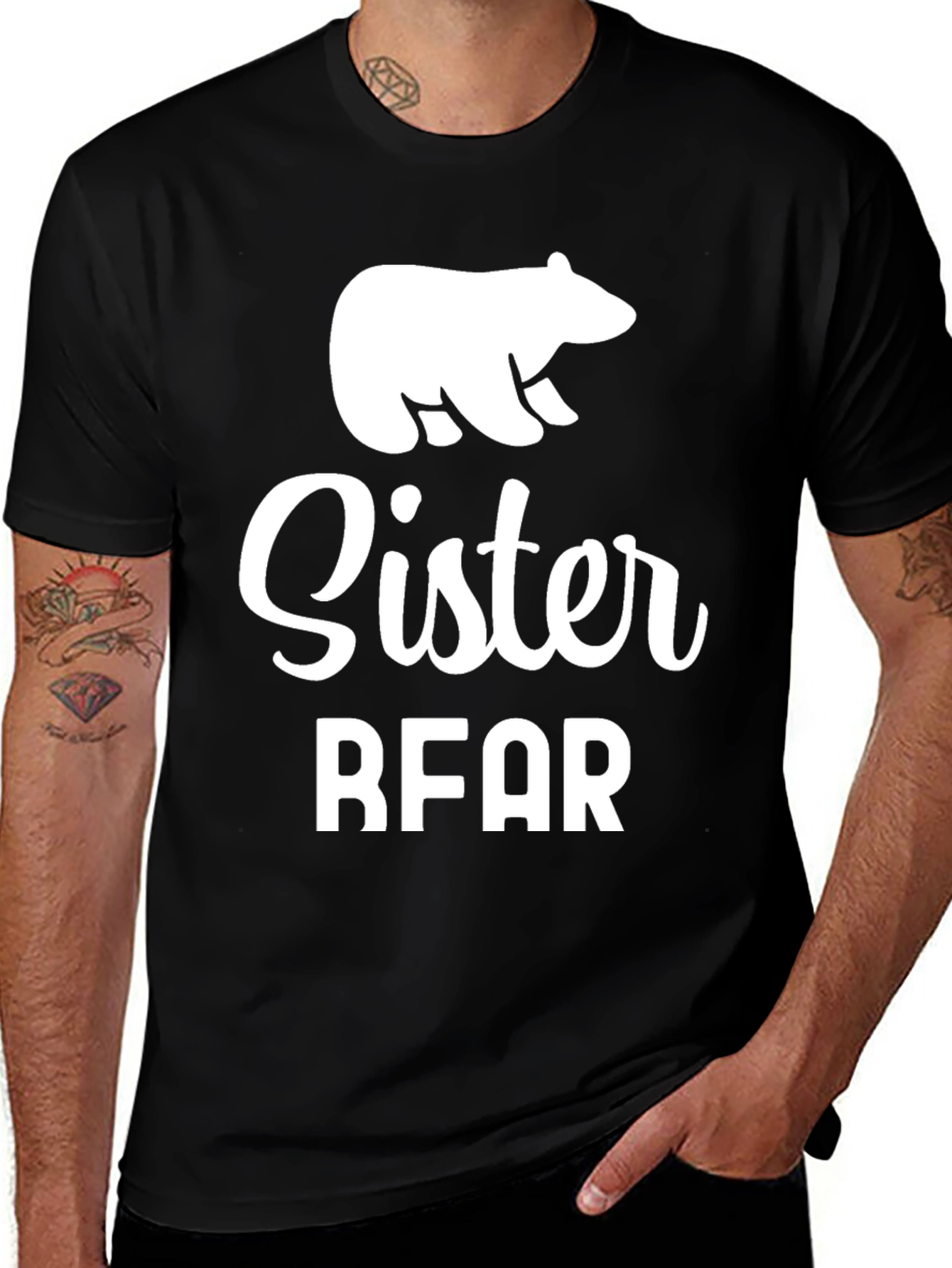 Variant 13 of Sister Bear Matching Family T-Shirt