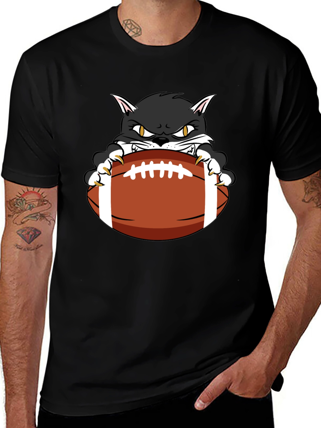 Variant 27 of Wildcat Football T-Shirt