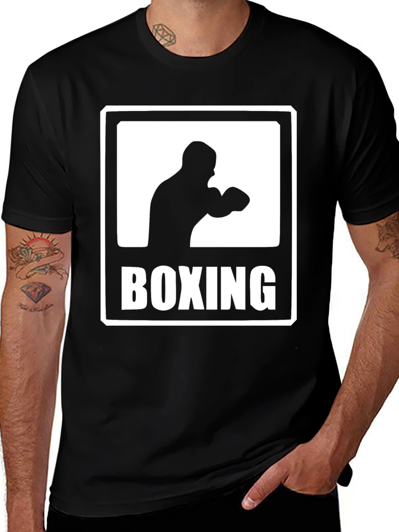 Boxing Graphic T-Shirt - Punch Out in Style