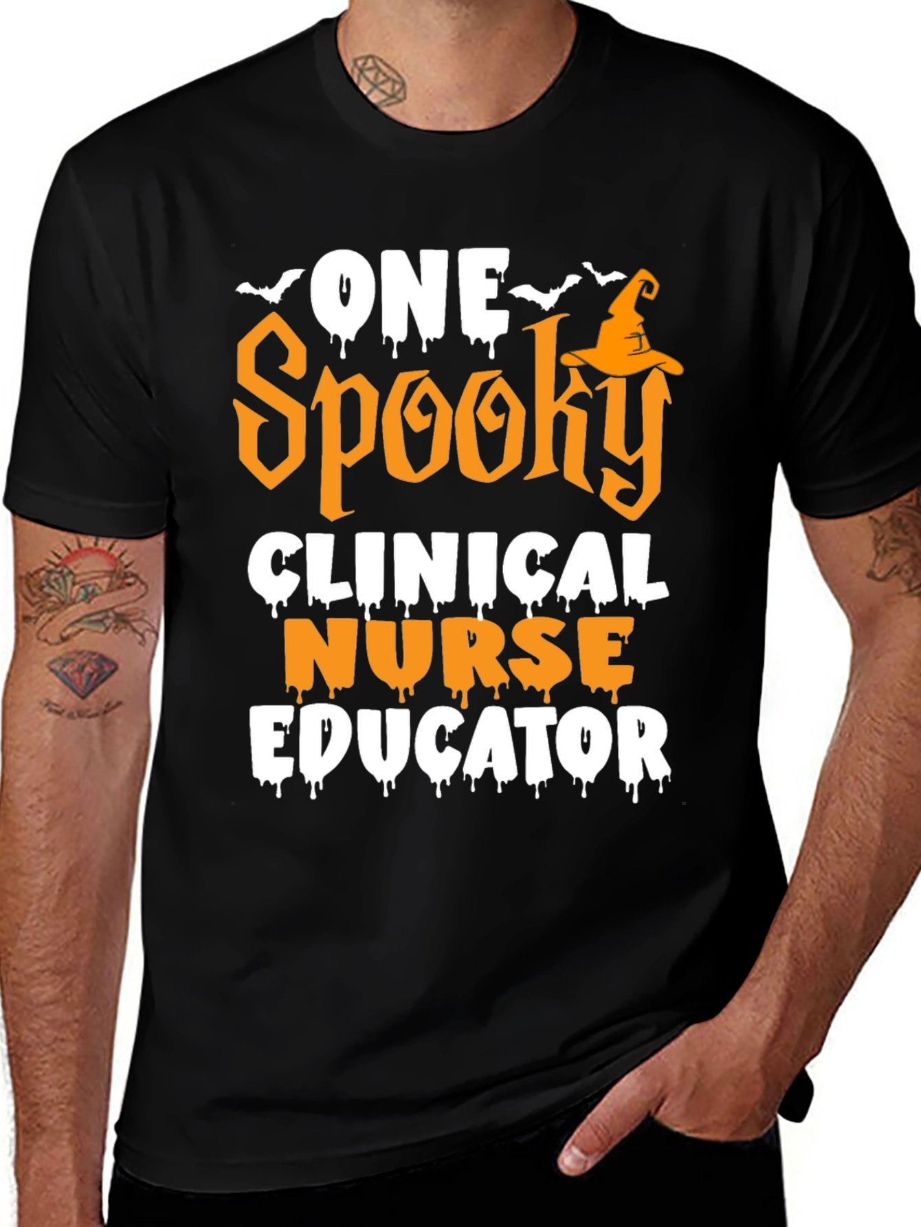 Spooky Nurse Educator Halloween T-Shirt