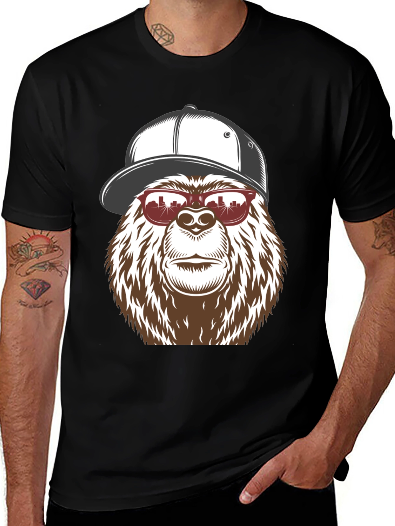 Variant 23 of Cool Bear Graphic T-Shirt