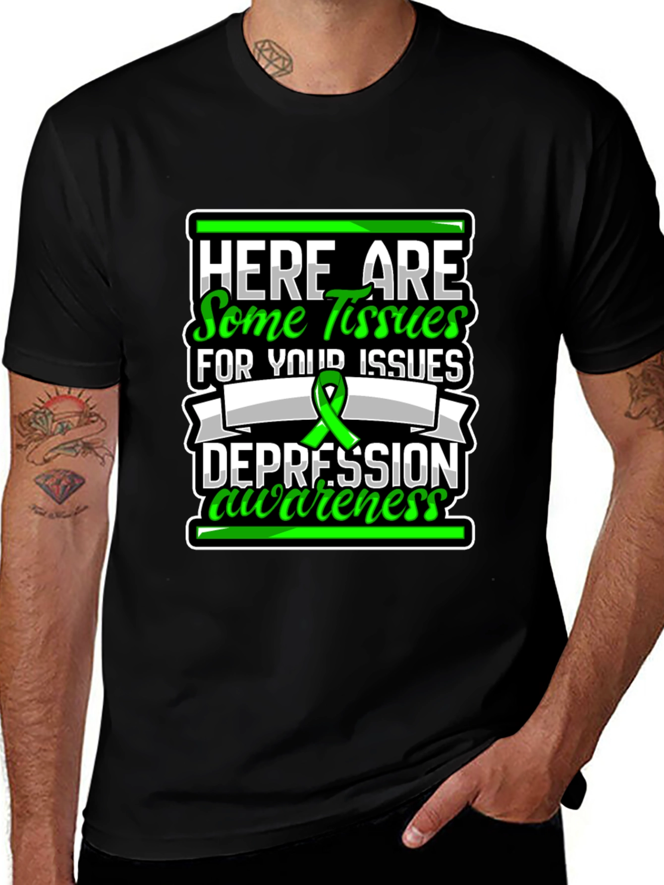 Variant 18 of Depression Awareness Graphic Tee