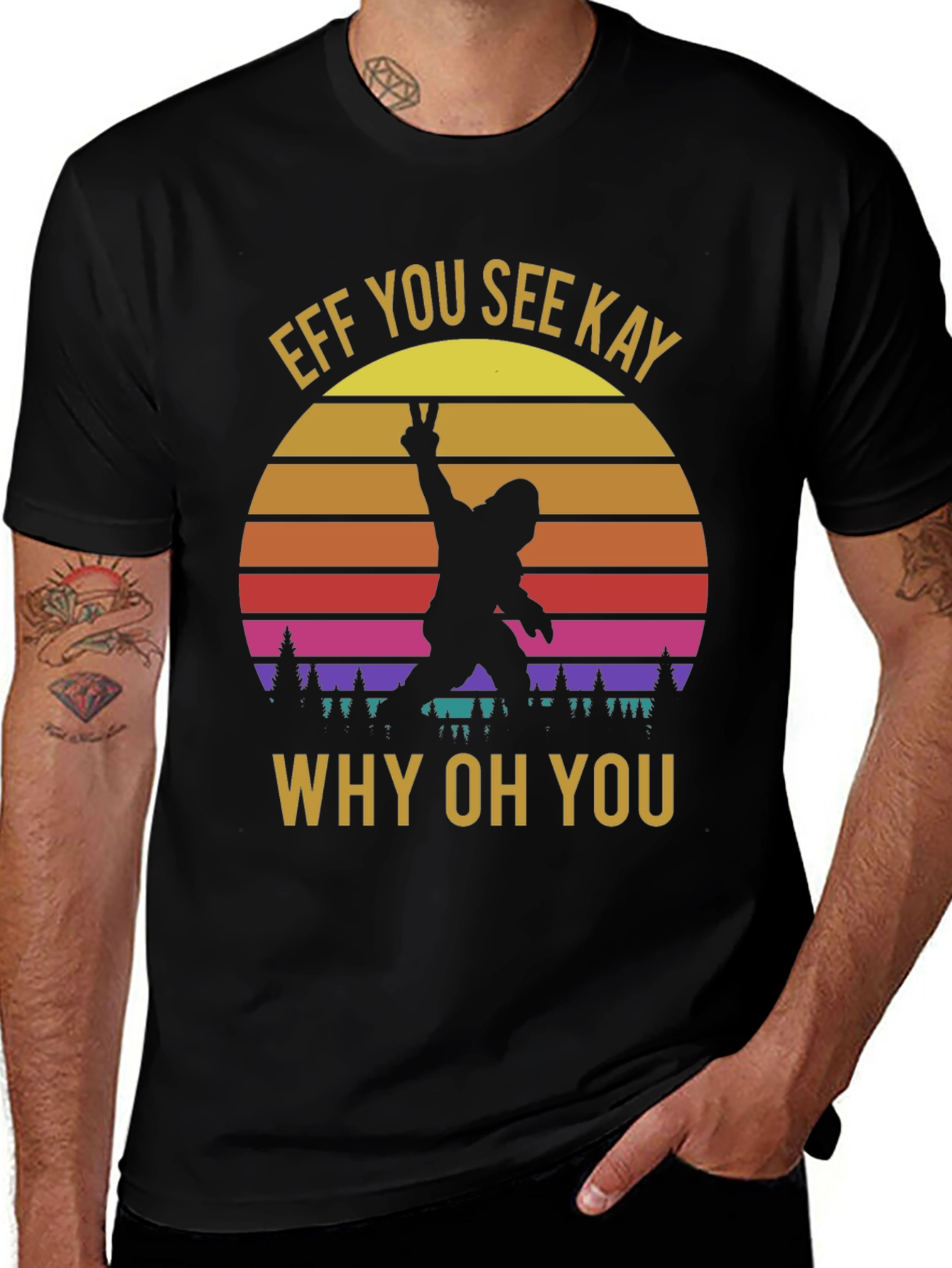 Variant 5 of Effe You See Kay, Why Oh You T-Shirt
