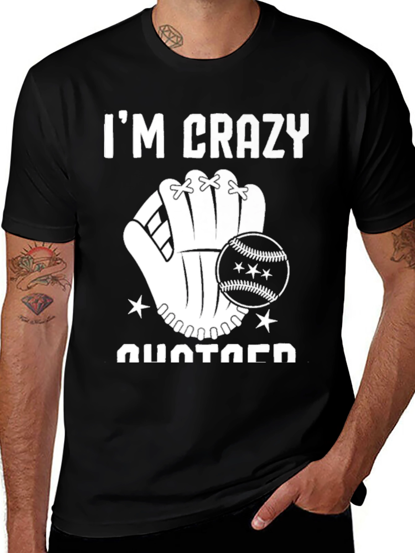 Crazy Baseball Fan T-Shirt