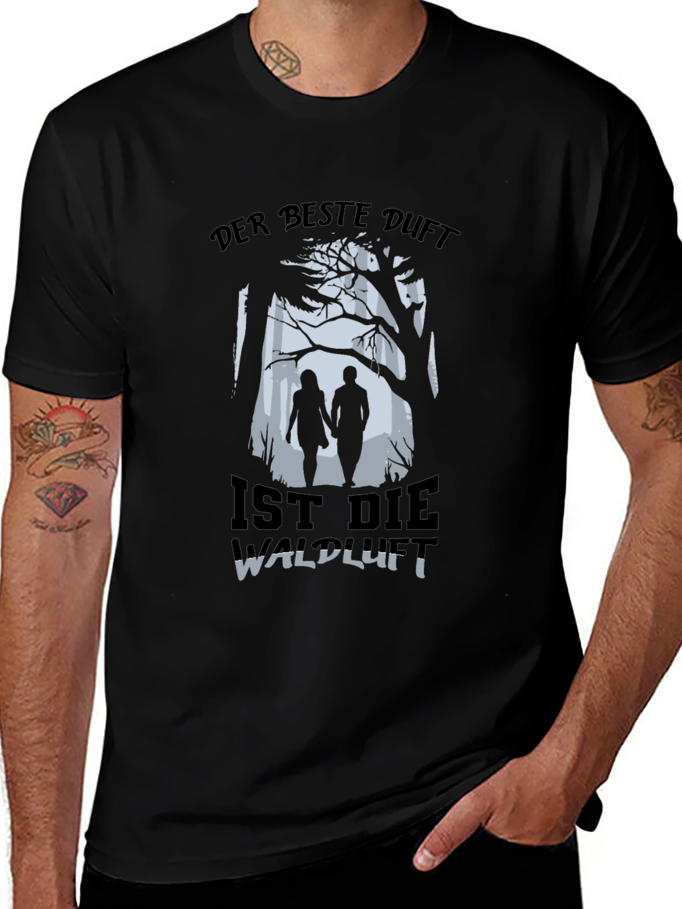 Variant 22 of Nature Lover T-Shirt: Der Beste Duft Waldluft